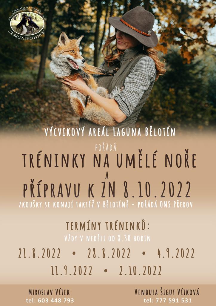 Tréninky na noře – Laguna Bělotín