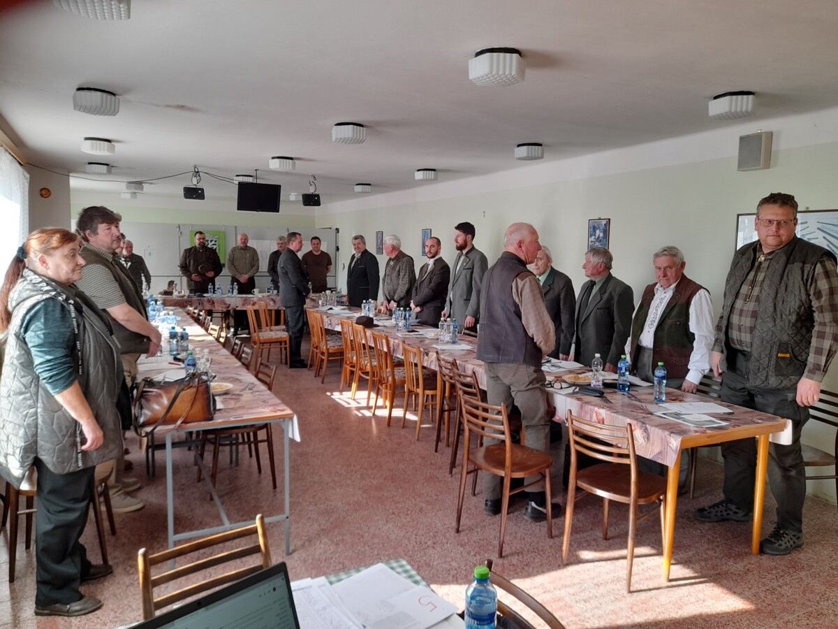 Okresní myslivecký sněm OMS Přerov 4. dubna 2025