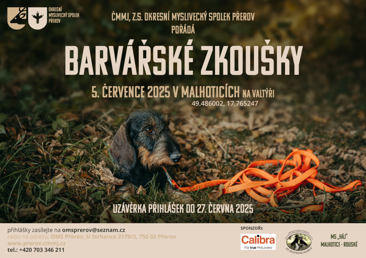 Barvářské zkoušky 5.7.2025 Malhotice
